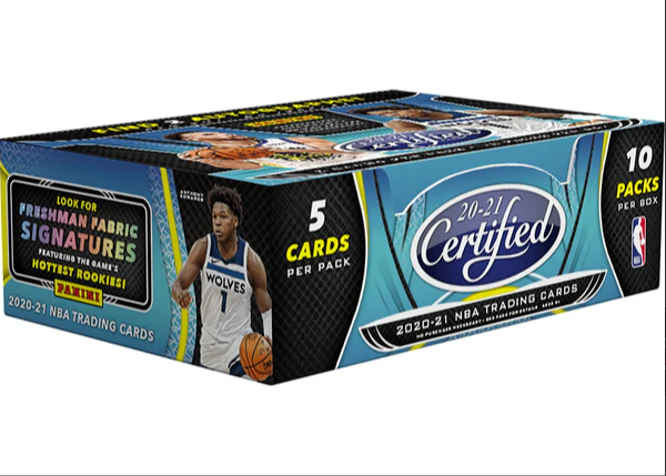 2020-21 Panini NBA Certified Basketball Hobby Box (複製)
