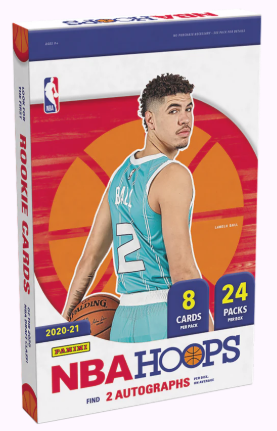 2020-21 Panini NBA Hoops Basketball Hobby Box