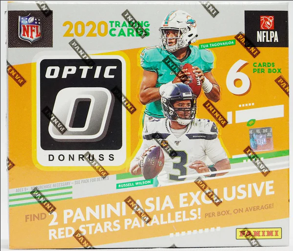 2020 Panini Donruss Optic Football Asia Tmall Hobby Box